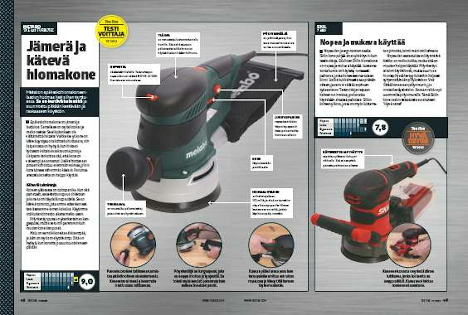 Paras epäkeskohiomakone Paras epäkeskohiomakone